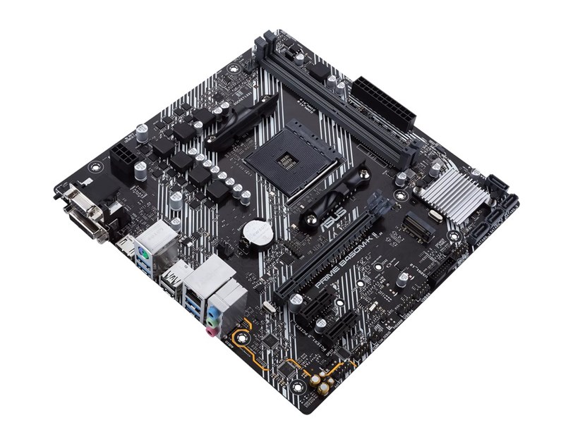 Asus PRIME B450M-K II, AM4, DDR4/4400MHz, PCIe 3.0, RAID, G-LAN, 7.1ch, mATX