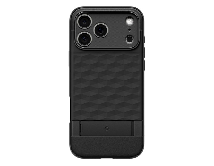 Spigen Parallax S MagSafe, matte black - iPhone 17 Pro (ACS09964)