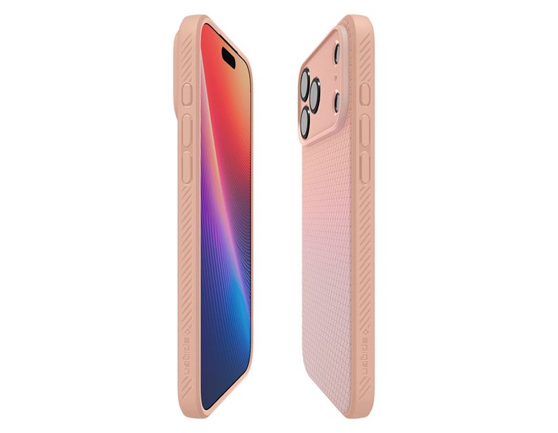 Spigen Liquid Air, rose titanium - iPhone 17 Pro Max (ACS10269)