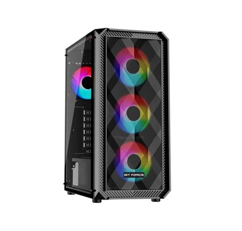 BIT FORCE računalo GAMER PC R79060, Ryzen 7 5700X, 32GB DDR4, 1TB SSD, RX 9060, WiFi, W11P