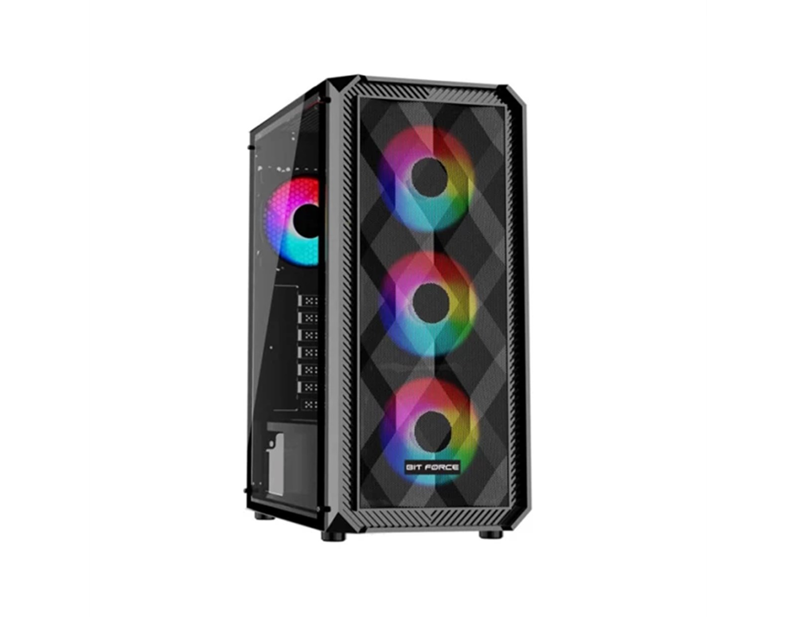 BIT FORCE računalo GAMER PC R75060T, Ryzen 7 5700X, 32GB DDR4, 1TB SSD, RTX 5060Ti, WiFi, W11P