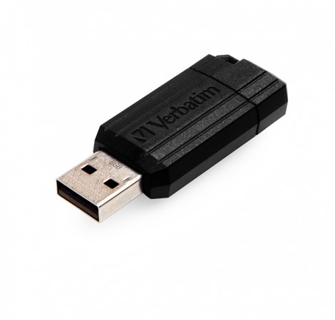 Verbatim USB2.0 PinStripe 4GB, crni