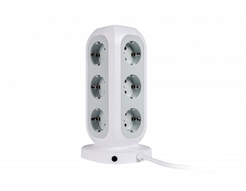 Verbatim EU Power Tower EUPT-01 11xAC / 2xUSB / 2xType-C