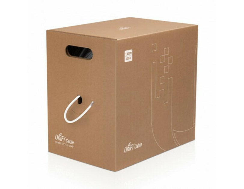 Ubiquiti UniFi Indoor Cable Cat6 CMP 305 metara 23 AWG solid bare copper