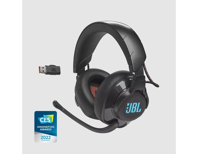 JBL Quantum 610 WIRELESS naglavne bežične igraće slušalice s mikrofonom, 3.5mm/USB, crne
