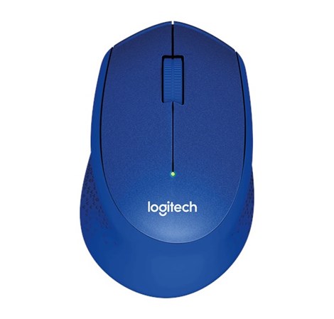 Logitech M330 Silent Plus bežični miš, plavi (910-004910)