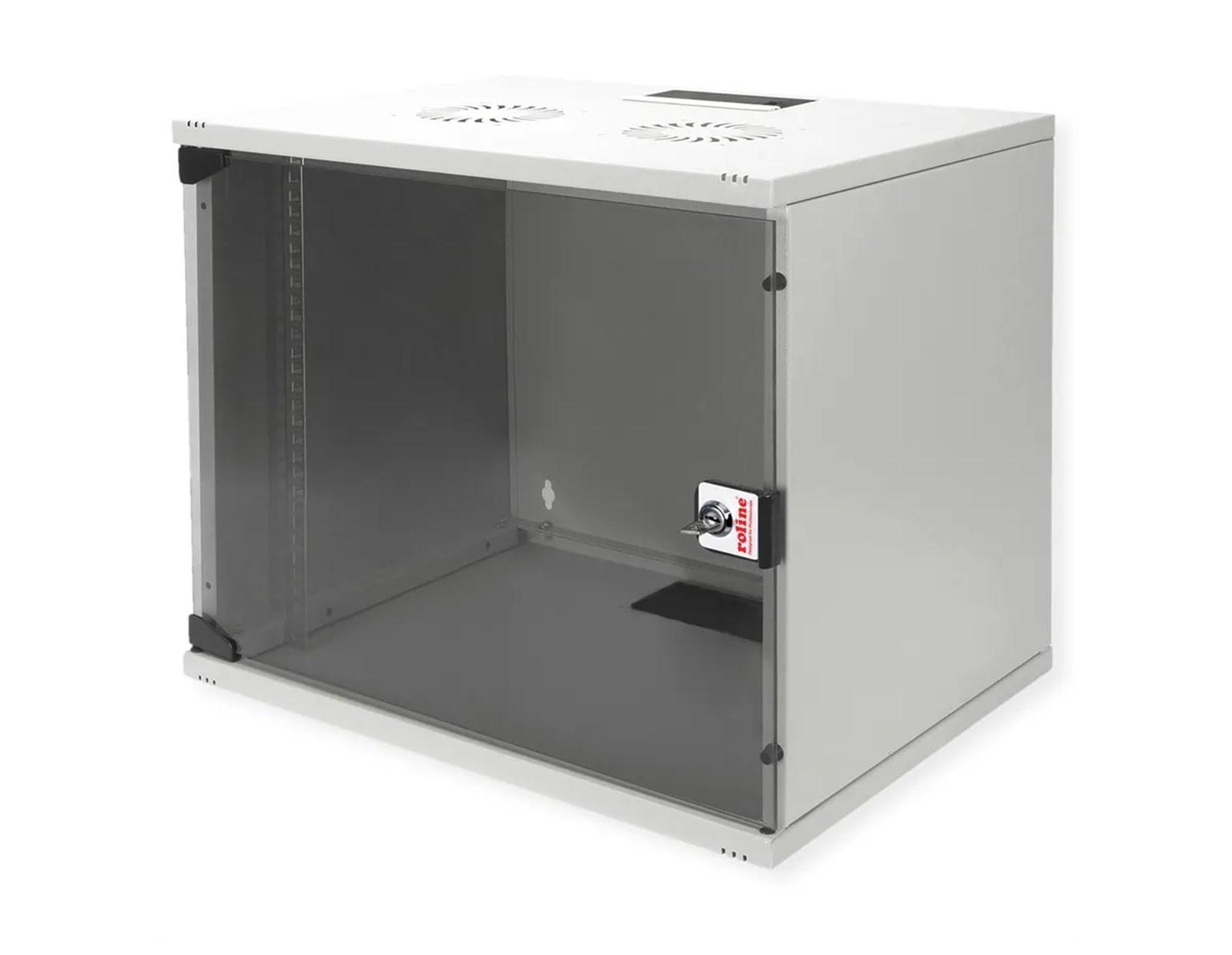 Roline 19" 9U 540×400×460 Basic zidni ormar, sivi