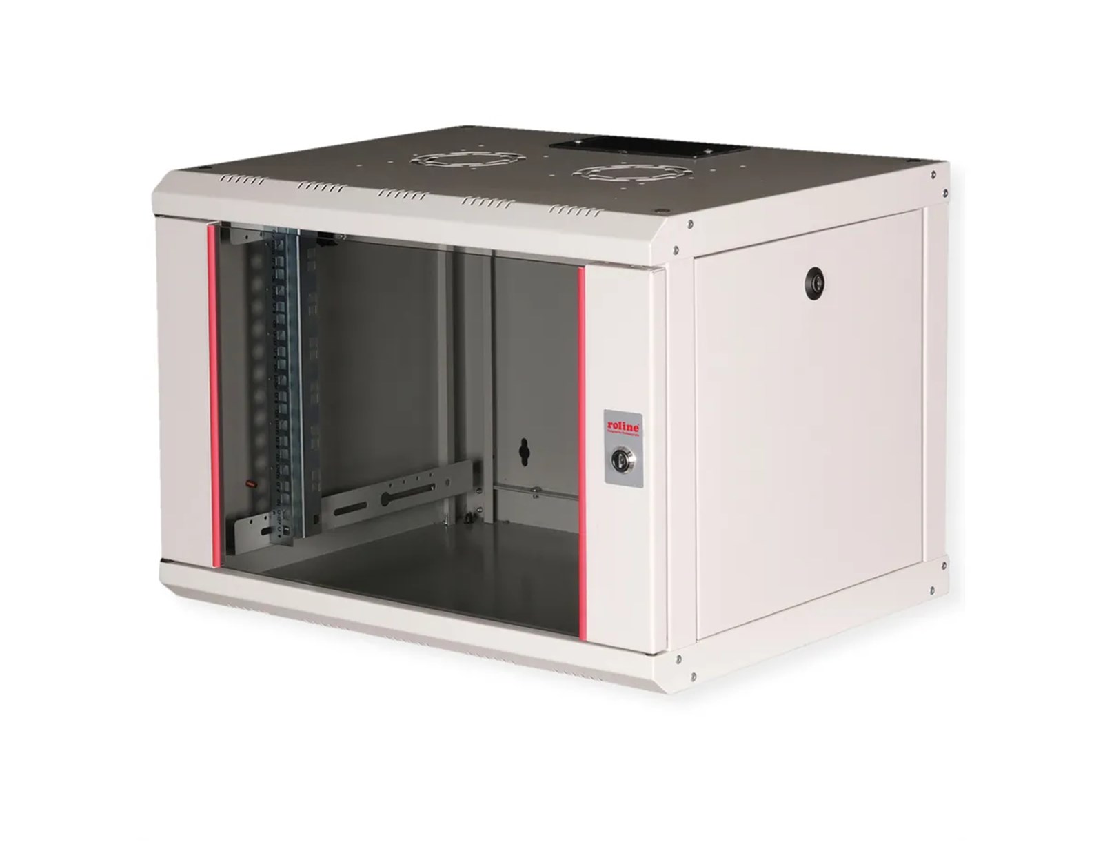Roline 19" 7U 600×450×418 Pro zidni ormar, sivi