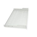 Roline 19" 1U fiksna polica, D=250mm, nosivost 15kg, siva