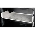Roline 19" 2U fiksna polica, D=350mm, nosivost 25kg, siva