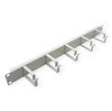 Roline 19" 1U organizator kablova, 5 nosača, sivi