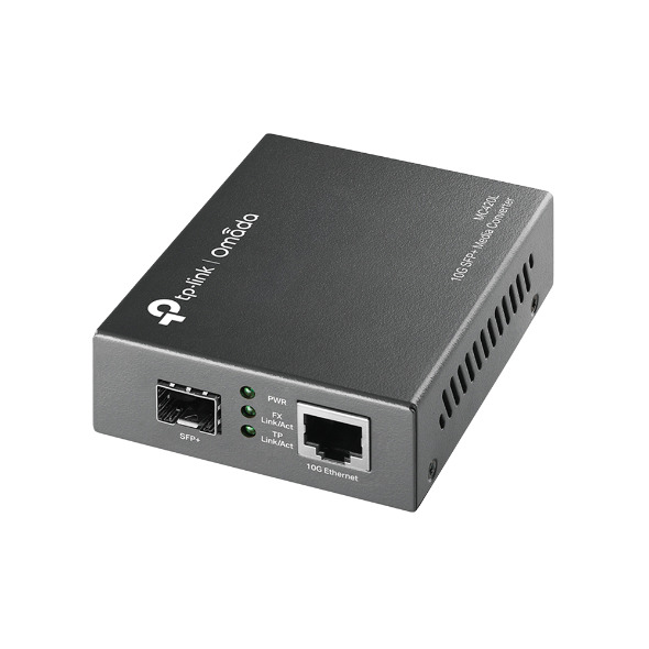 TP-Link Omada 10G Multi-Gigabit SFP Media Converter (1x10GbE, 1xSFP+, MM/SM, 550...