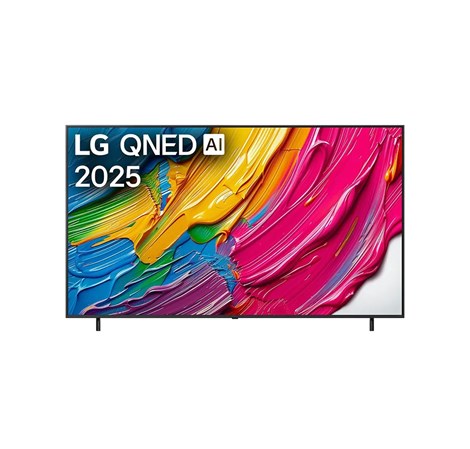 LG 75" (191 cm) 75QNED80A3A, 4K/UHD (3840 x 2160), ThinQ AIl, AI Processor 4K Gen8, WebOS 25, Local Dimming, AI Sound Pro, WiFi/BT, HDMIx3/USBx2/LAN