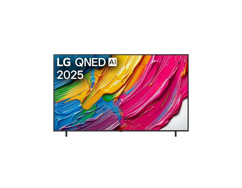 LG 75" (191 cm) 75QNED80A3A, 4K/UHD (3840 x 2160), ThinQ AIl, AI Processor 4K Gen8, WebOS 25, Local Dimming, AI Sound Pro, WiFi/BT, HDMIx3/USBx2/LAN