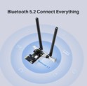 Mercusys AXE5400 Wi-Fi 6E Bluetooth 5.3 PCIe Adapter