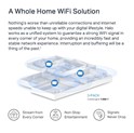 Mercusys Halo H80X(3-Pack) AX3000 Whole Home Mesh WiFi 6, Dual-Band 574Mbps/2402Mbps (2.4GHz/5GHz), 802.11ax/n/b/g 2.4 GHz - 802.11ax/ac/n/a 5 GHz, 3×G-LAN, Mercusys app