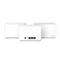 Mercusys Halo H80X(3-Pack) AX3000 Whole Home Mesh WiFi 6, Dual-Band 574Mbps/2402Mbps (2.4GHz/5GHz), 802.11ax/n/b/g 2.4 GHz - 802.11ax/ac/n/a 5 GHz, 3×G-LAN, Mercusys app