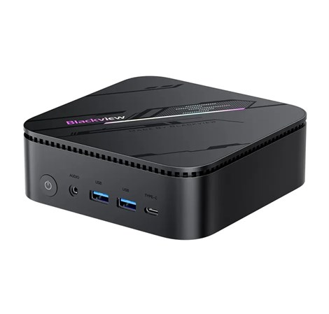 BLACKVIEW MP100 Pro Mini PC, Intel® Alder Lake i9-12900HK, 16GB DDR4, 1TB SSD, Intel® Iris® Xe, Wi-Fi, BT 5.2, DP/HDMI/RJ45, 6xUSB-A 3.1, USB-C, Win11Pro