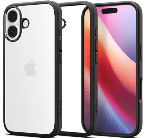 Spigen Ultra Hybrid, matte black - iPhone 17 (ACS10377)