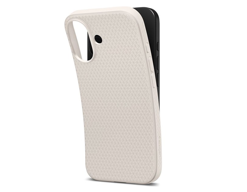 Spigen Liquid Air, natural titanium - iPhone 17 (ACS10372)