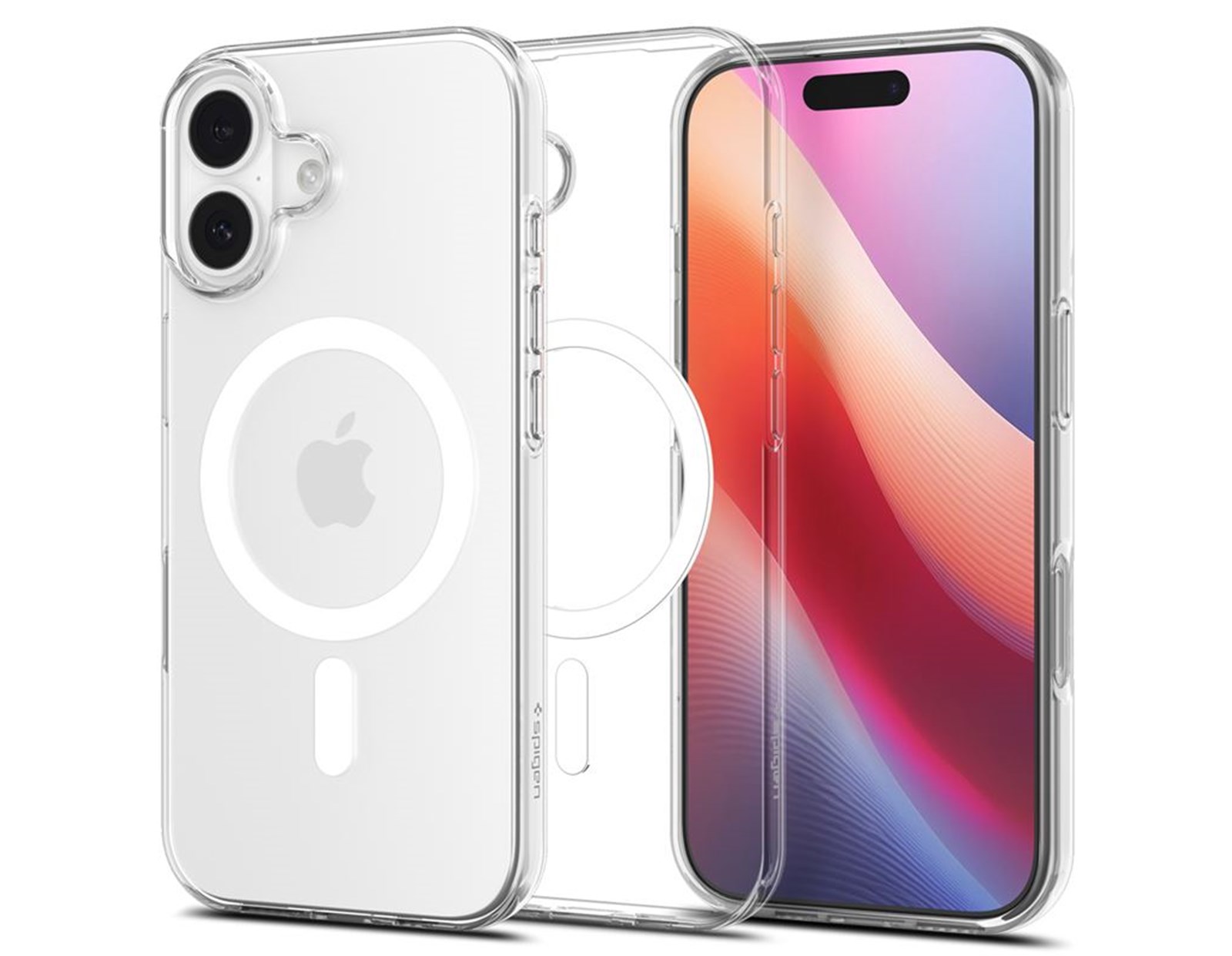 Spigen Liquid Crystal MagSafe, clear white - iPhone 17 (ACS10397)