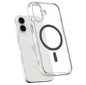 Spigen Ultra Hybrid MagSafe, clear graphite - iPhone 17 (ACS10381)