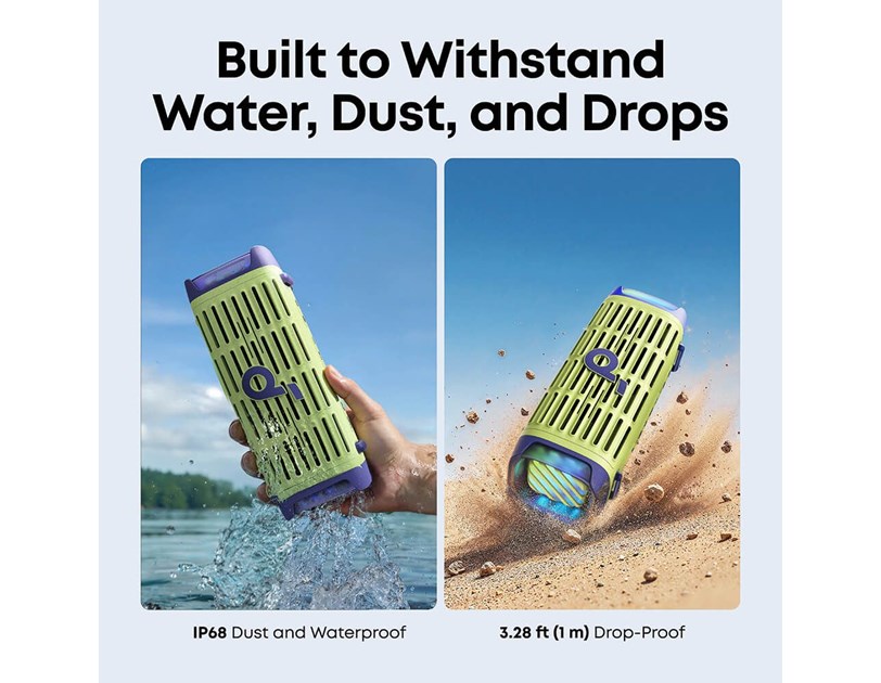 Anker Soundcore BOOM 3i prijenosni BT5.3 zvučnik, 50W, IP68, BassUp 2.0, 16h autonomija, zeleni (D5100030)