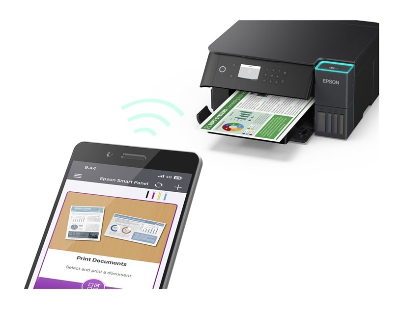 Epson EcoTank L6360 Print/Scan/Copy A4 pisač, 18/9 str./min, 4800 x 1200 dpii, USB, Wi-Fi, LAN, Duplex (Print) (C11CL42401)