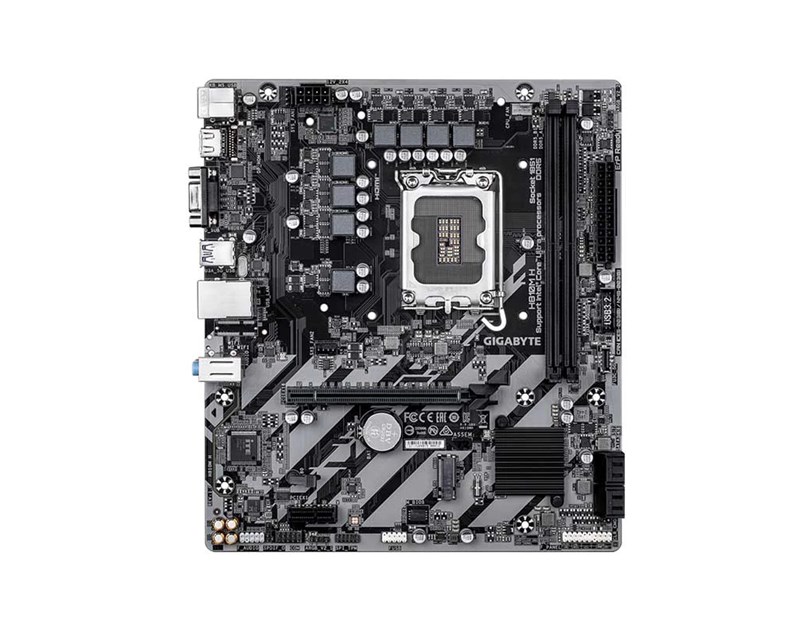 Gigabyte MB H810M H, S.1851, DDR5/6400MHz, PCIe 4.0, G-LAN, VGA/HDMI, mATX