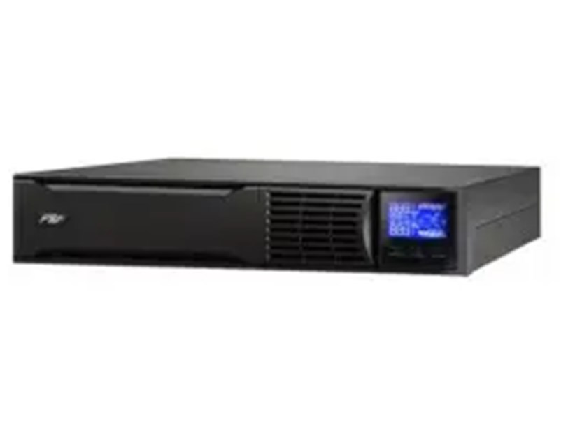 Fortron Source UPS Champ Rack - IEC 3000VA/2700W, On-line double conversion, USB, RS-232, IEC C13x6, 6×9Ah, LCD