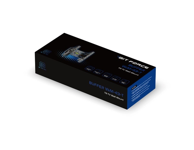 BIT FORCE nagibni zidni nosač za TV BUFFER WM-43-T