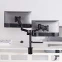 BIT FORCE stolna ručka za 2 monitora s plinskom oprugom BRACKET DMG-32-2M
