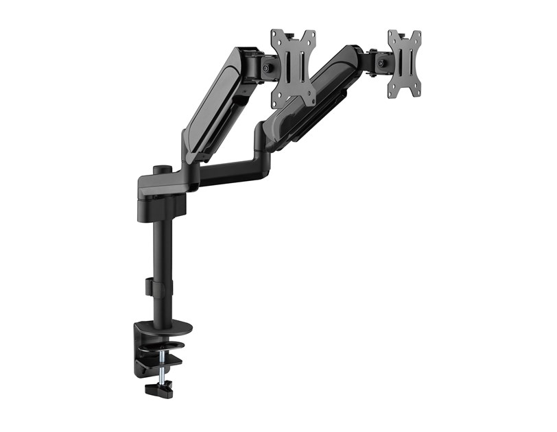 BIT FORCE stolna ručka za 2 monitora s plinskom oprugom BRACKET DMG-32-2M