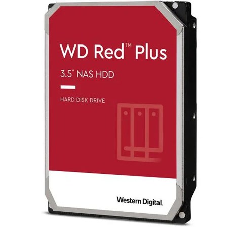 Western Digital Red Plus 4TB SATA3, 7200rpm, 256MB cache (WD40EFPX)