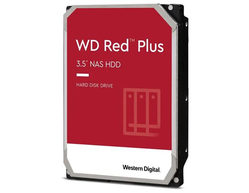 Western Digital Red Plus 4TB SATA3, 7200rpm, 256MB cache (WD40EFPX)