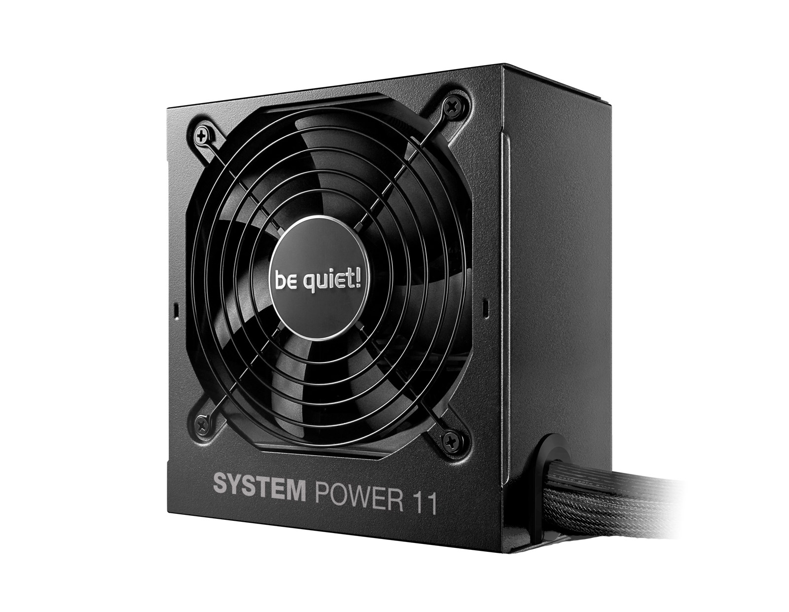 Be Quiet 550W System 11, ATX 3.1 80+ BRONZE, 2×PCIe, 5×SATA, 20+4-pina, 120mm ventilator, crno