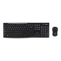 Logitech MK270 bežična tipkovnica+miš, USB, crna (920-004509)