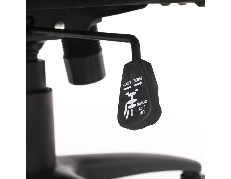 Bit Force KHAN F-2D igraća stolica s potpornim jastučićima, tkanina, 2D naslon za ruke, nosivost 150kg, crno/siva