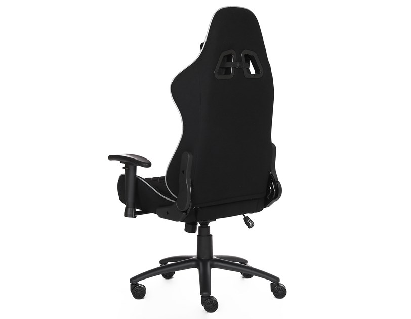 Bit Force KHAN F-2D igraća stolica s potpornim jastučićima, tkanina, 2D naslon za ruke, nosivost 150kg, crno/siva