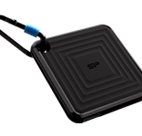 Silicon Power PC60 1TB vanjski SSD disk 2.5" USB3.2 Gen2 (Type-C), crni