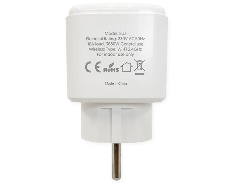 Stonet EU3 Smart inteligentna WiFi utičnica, 16A, Amazon ECHO/Google Home 