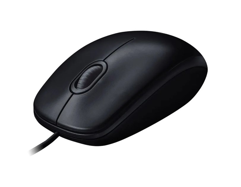 Logitech M100 optički miš, USB, crni (910-006652)