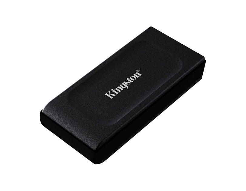 KINGSTON XS1000 eksterni SSD disk 1TB, USB 3.2 Gen 2 Type-C, USB-C to USB-A cable, crni, SXS1000/1000G
