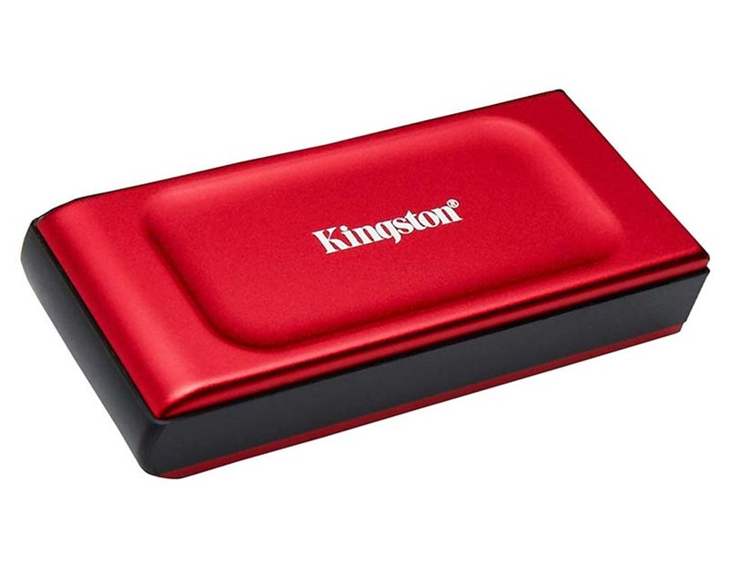 KINGSTON XS1000 eksterni SSD disk 2TB, USB 3.2 Gen 2 Type-C, USB-C to USB-A cable, crni, SXS1000/2000G