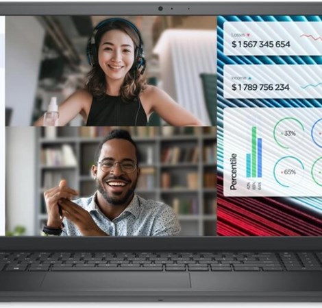 DELL Vostro 3530 15.6" FHD, Intel Core i5-1334U, 16GB DDR4, 512GB SSD, Backlit, Iris Xe + Win 11 Pro + 3Y