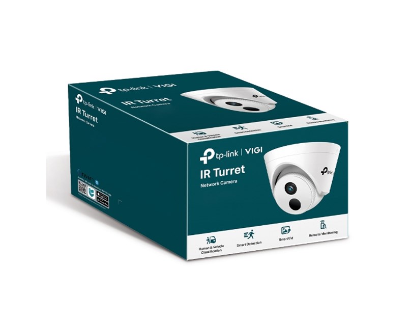 TP-Link vanjska 4MP Turret Network Camera  H.265+/H.265/H.264+/H.264, 1/3" Progressive Scan CMOS, Color/0.01 Lux@F2.2, 0 Lux with IR, 25fps/30fps (2560x1440,2304x1296,2048x1280, 1920x1080,1280x720)
