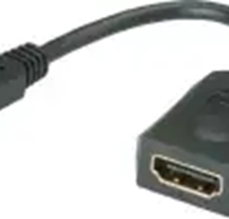 Roline VALUE adapter micro USB (MHL) na HDMI, 0.1m (pasivan)