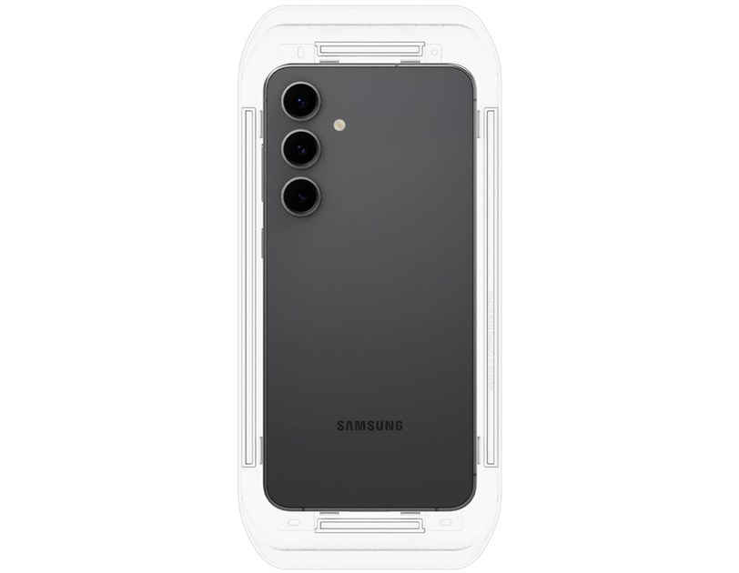 Spigen Glass tR EZ Fit 2 Pack, transparency - Samsung Galaxy A56 5G/S24 FE (AGL08729)