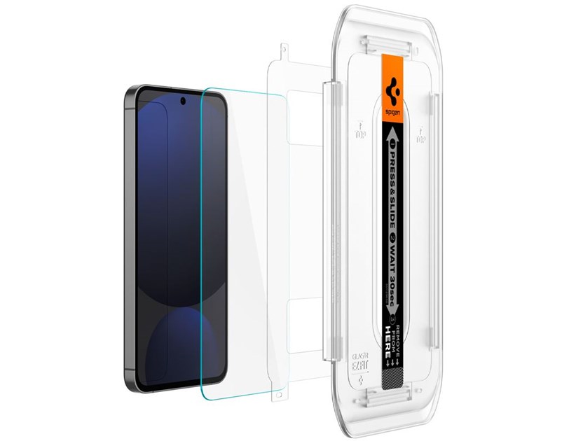 Spigen Glass tR EZ Fit 2 Pack, transparency - Samsung Galaxy A56 5G/S24 FE (AGL08729)