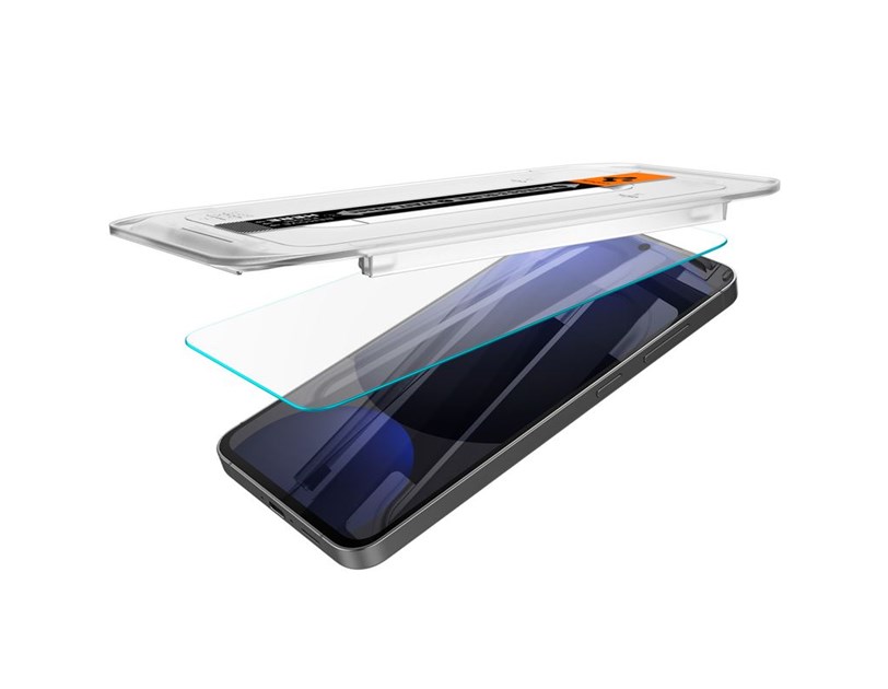 Spigen Glass tR EZ Fit 2 Pack, transparency - Samsung Galaxy A56 5G/S24 FE (AGL08729)